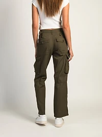HARLOW PAIGE CARGO PANT - ARMY GREEN CLEARANCE