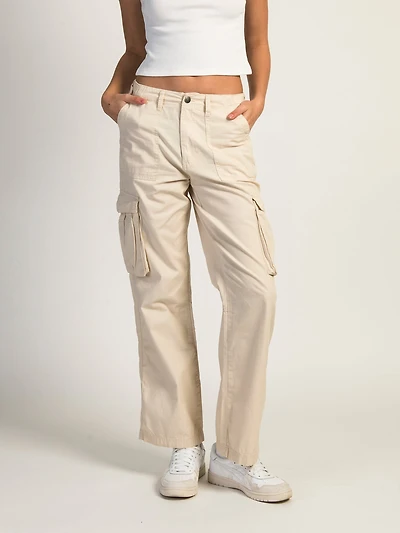 HARLOW PAIGE CARGO PANT - WHITE CAP CLEARANCE