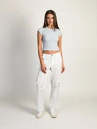 PANTALON CARGO PAIGE – VERT MILITAIRE
