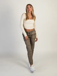 JOGGER HYBRIDE HARLOW DALLAS - MOKA