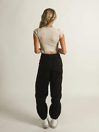 PANTALON UTILITAIRE À TAILLE HAUTE POUR FEMMES