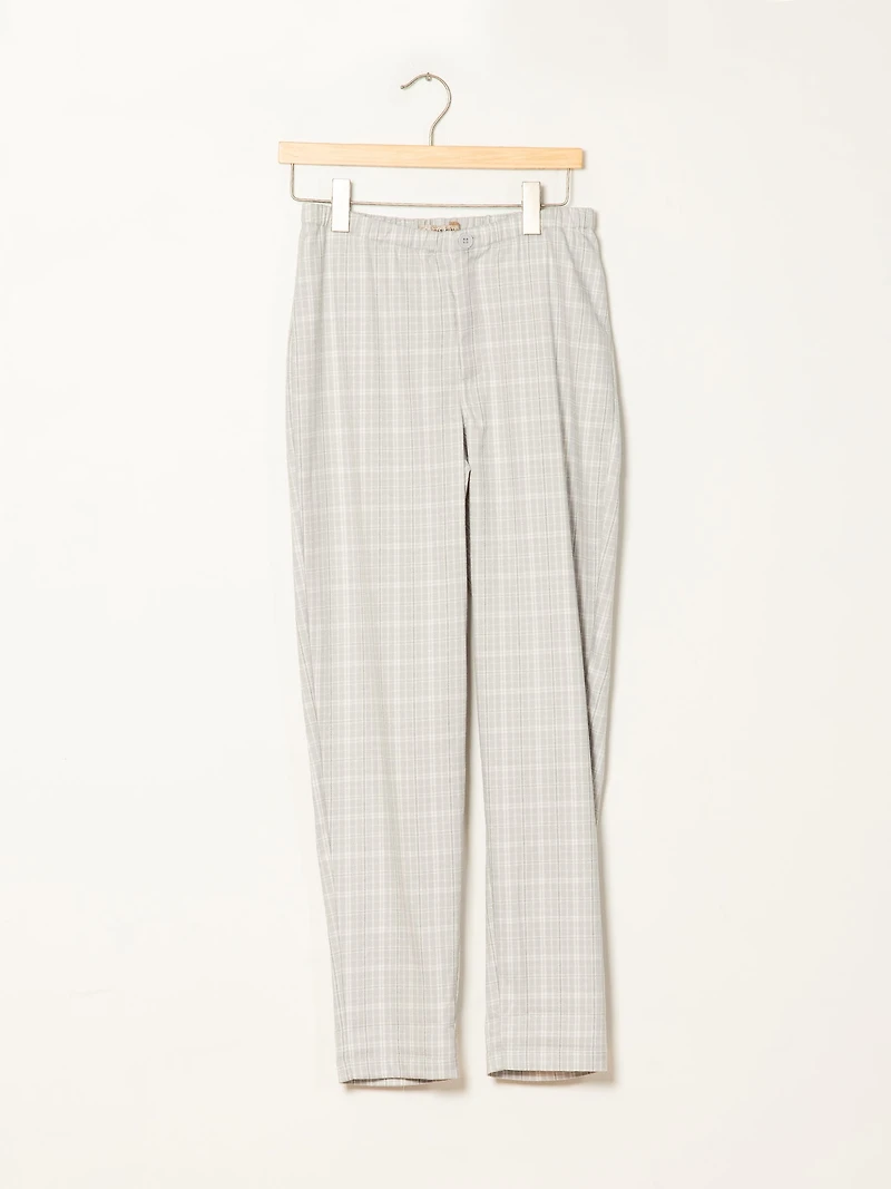 PANTALON À CARREAUX ARIA POUR FEMMES