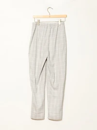 PANTALON À CARREAUX ARIA POUR FEMMES