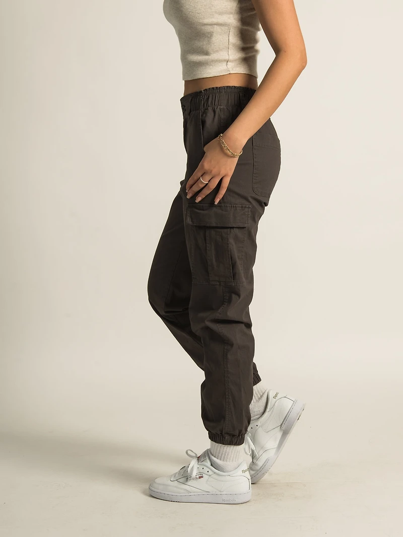 HARLOW HIGHRISE ELASTIC CARGO JOGGER - CLEARANCE