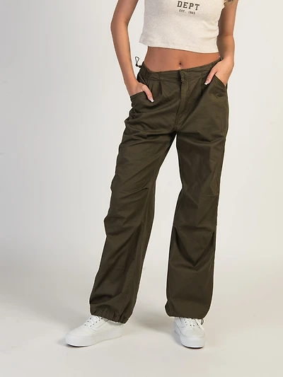 HARLOW PAXTON PARACHUTE PANT - ARMY CLEARANCE