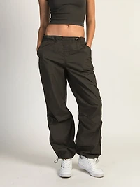 HARLOW BELLA PARACHUTE PANT - CHARCOAL CLEARANCE