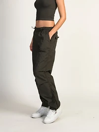 HARLOW BELLA PARACHUTE PANT - CHARCOAL CLEARANCE