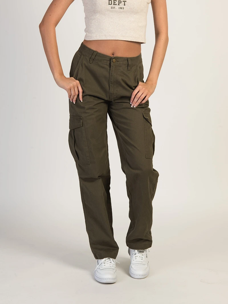 HARLOW DEE STRAIGHT FIT CARGO - ARMY CLEARANCE