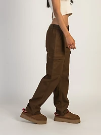 HARLOW CORD CARPENTER PANT - COGNAC CLEARANCE