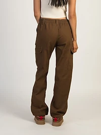 HARLOW CORD CARPENTER PANT - COGNAC CLEARANCE
