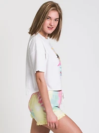HARLOW PIPER SCREEN TEE - CLEARANCE