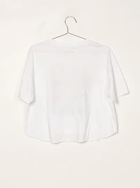 HARLOW PIPER SCREEN TEE - CLEARANCE