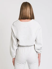 HARLOW KAILAH V-NECK SWEATSHIRT - CLEARANCE