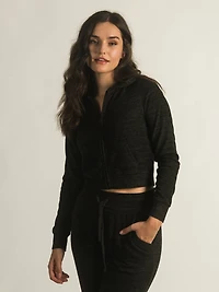 HARLOW GIANNA PLUSH HOODIE - CLEARANCE