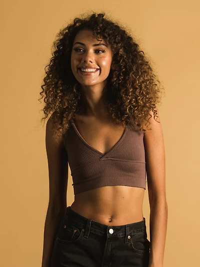 HARLOW DEEP V BRALETTE - CLEARANCE