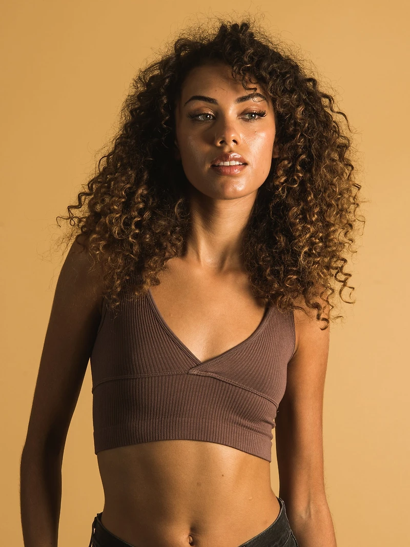 HARLOW DEEP V BRALETTE - CLEARANCE