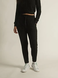 JOGGING EN PELUCHE HARLOW OLIVE - DÉSTOCKAGE