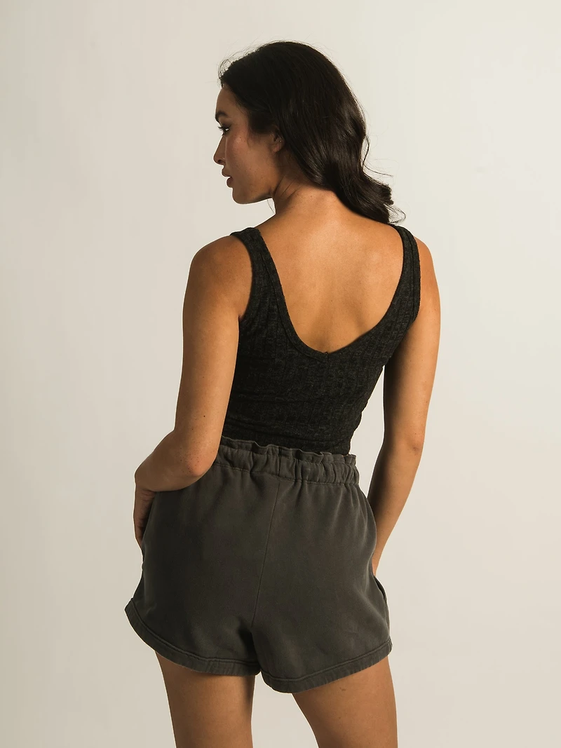 DÉBARDEUR HARLOW À ENCOLURE NERVURÉE - DÉSTOCKAGE