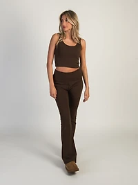 HARLOW MANDY PANTS - CHOCOLATE CLEARANCE