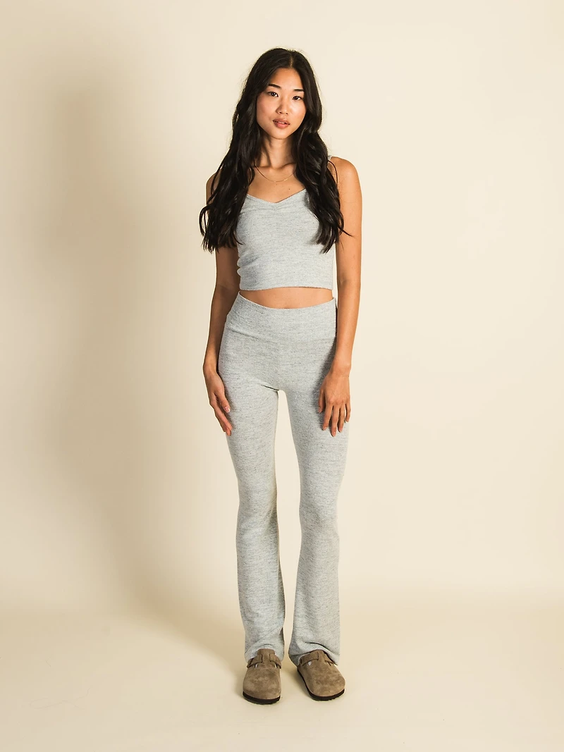 HARLOW MARIE LOUNGE FLARE PANT - CLOUD CLEARANCE