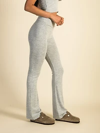 HARLOW MARIE LOUNGE FLARE PANT - CLOUD CLEARANCE