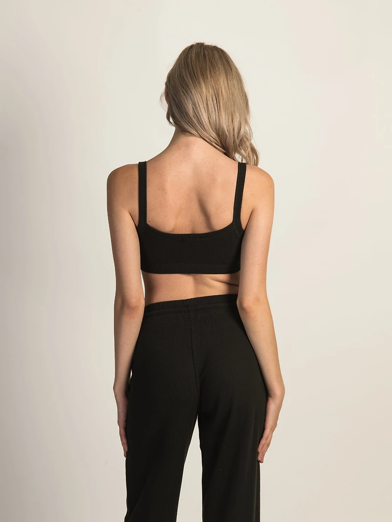 BRALETTE GAUFRÉE HARLOW WINNIE - NOIR