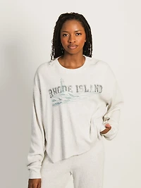 HARLOW WINNIE LONG SLEEVE WAFFLE - RHODE ISLAND CLEARANCE