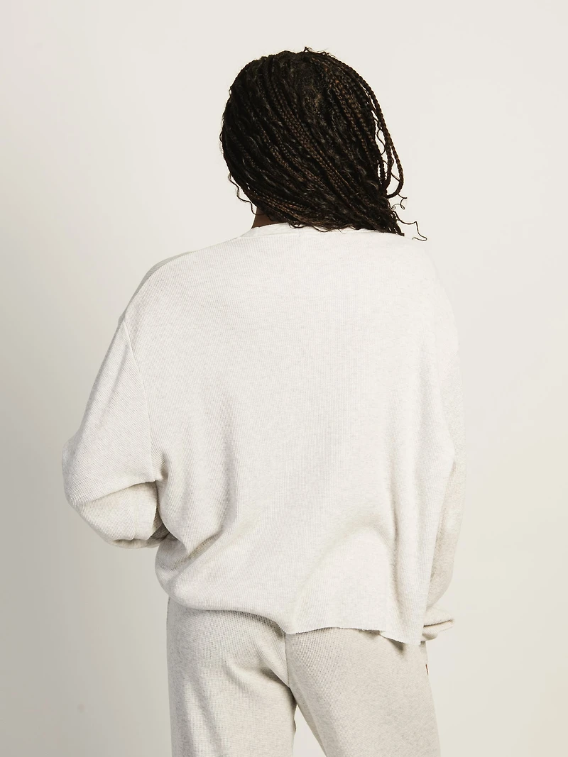 HARLOW WINNIE LONG SLEEVE WAFFLE - RHODE ISLAND CLEARANCE