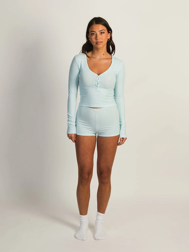 HARLOW HOLLY SHORT - LIGHT BLUE