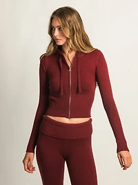 PULL-OVER HARLOW BROOKE - BORDEAUX