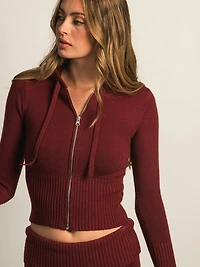 PULL-OVER HARLOW BROOKE - BORDEAUX