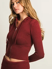 PULL-OVER HARLOW BROOKE - BORDEAUX