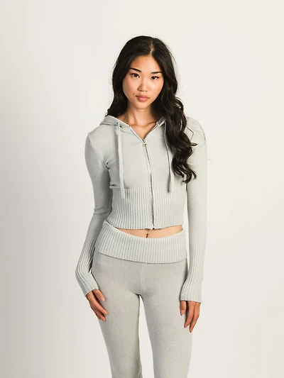 HARLOW BROOKE SWEATER - CLOUD CLEARANCE