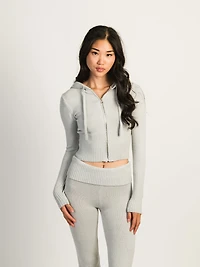 HARLOW BROOKE SWEATER - CLOUD CLEARANCE