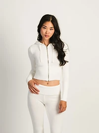 HARLOW BROOKE SWEATER - OFF WHITE CLEARANCE