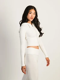 HARLOW BROOKE SWEATER - OFF WHITE CLEARANCE