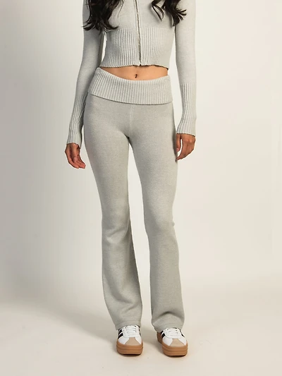 HARLOW BROOKE FLARE PANT - CLOUD CLEARANCE