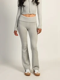 HARLOW BROOKE FLARE PANT - CLOUD CLEARANCE