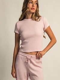 HARLOW WINNIE LOUNGE PANT - LIGHT PINK