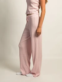 HARLOW WINNIE LOUNGE PANT - LIGHT PINK
