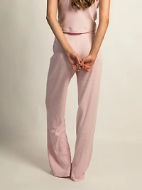 HARLOW WINNIE LOUNGE PANT - LIGHT PINK