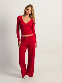 PANTALON POINTELLE HARLOW PAYTON HEART - PORT