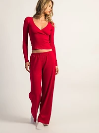 PANTALON POINTELLE HARLOW PAYTON HEART - PORT