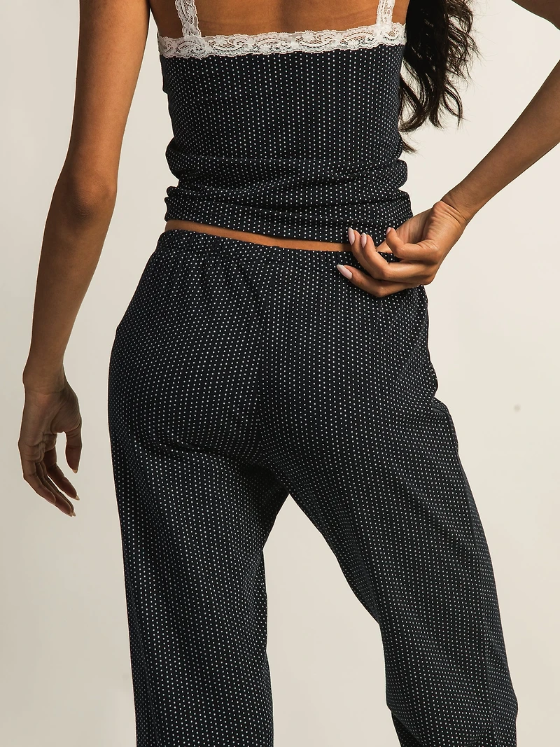 HARLOW PAYTON PRINT JERSEY PANT