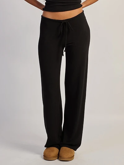 HARLOW PENNY PANT - BLACK
