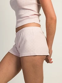 HARLOW MADELINE HEART SHORT - BABY PINK