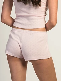 HARLOW MADELINE HEART SHORT - BABY PINK