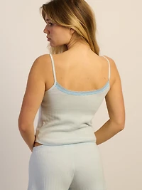 HARLOW MALLORY TANK - BLUE
