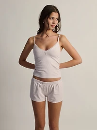 HARLOW MOLLY TANK - HEART PINK