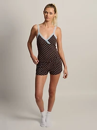 HARLOW LENI TANK - BROWN